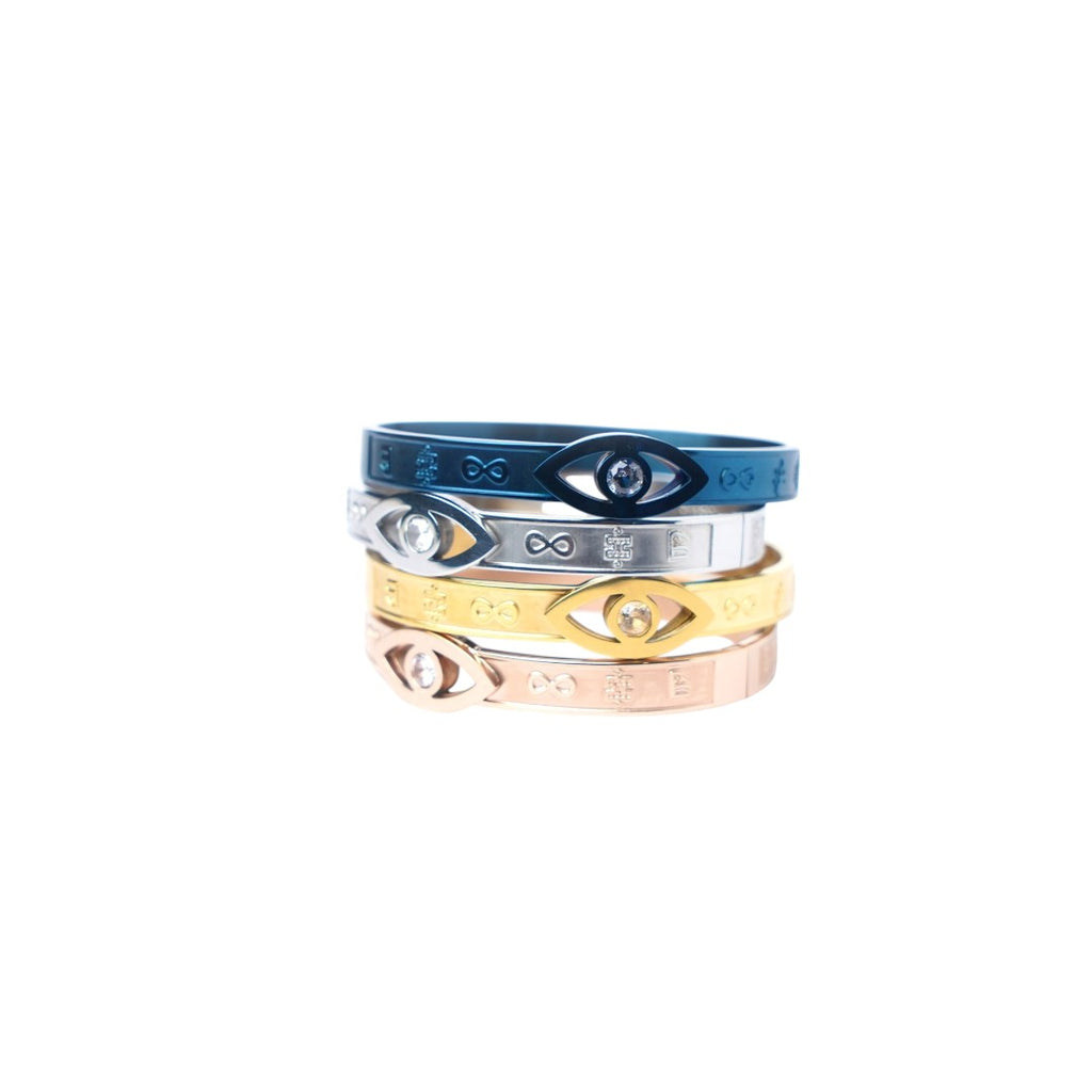 Evil Eye Bangle with Ultimate Mantra Protections