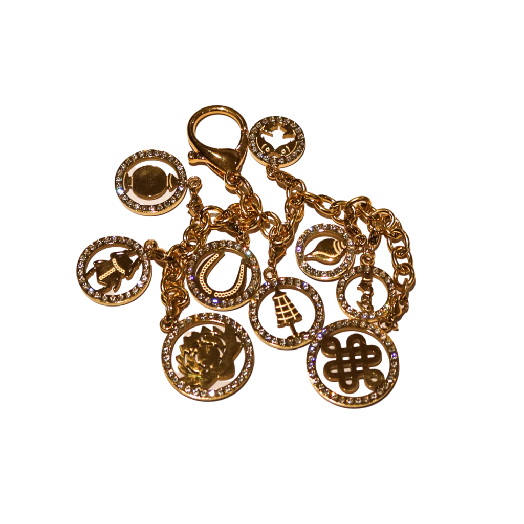 9 Charms Keychain