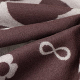 9 Mantra Blanket Brown and Gray (125cmx180cm)