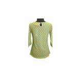 Top with Peep Hole with Tie