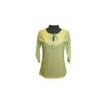 Top with Peep Hole with Tie
