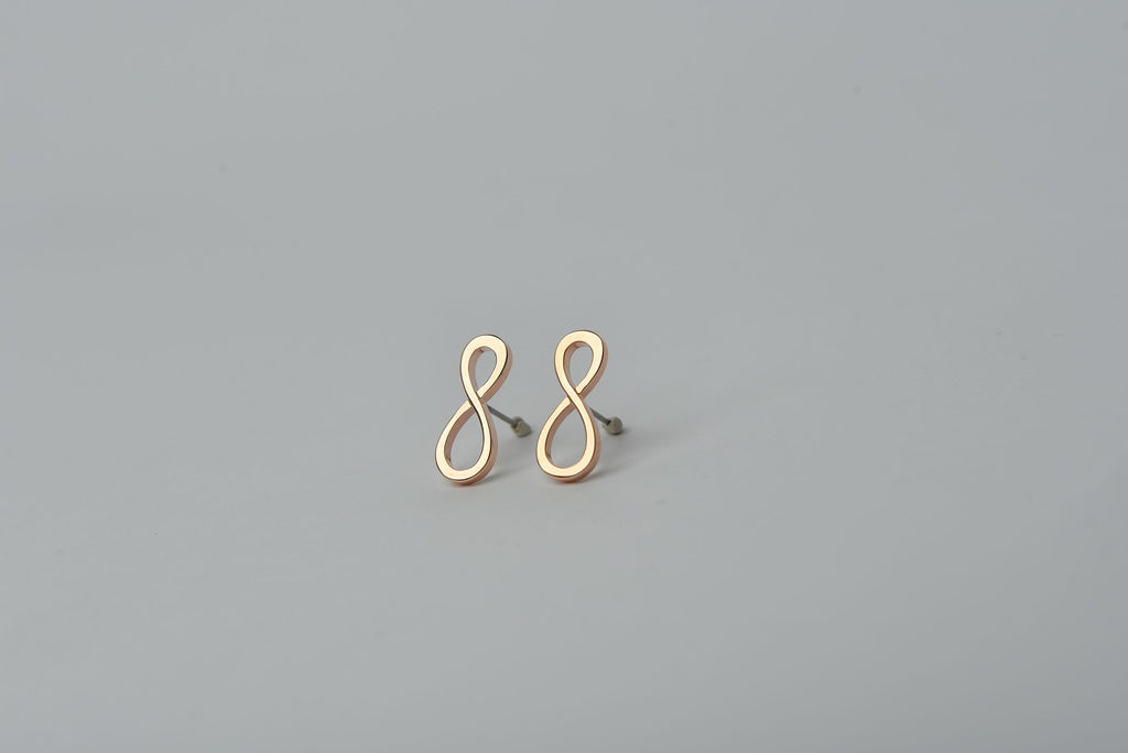 Infinity Stud Earrings