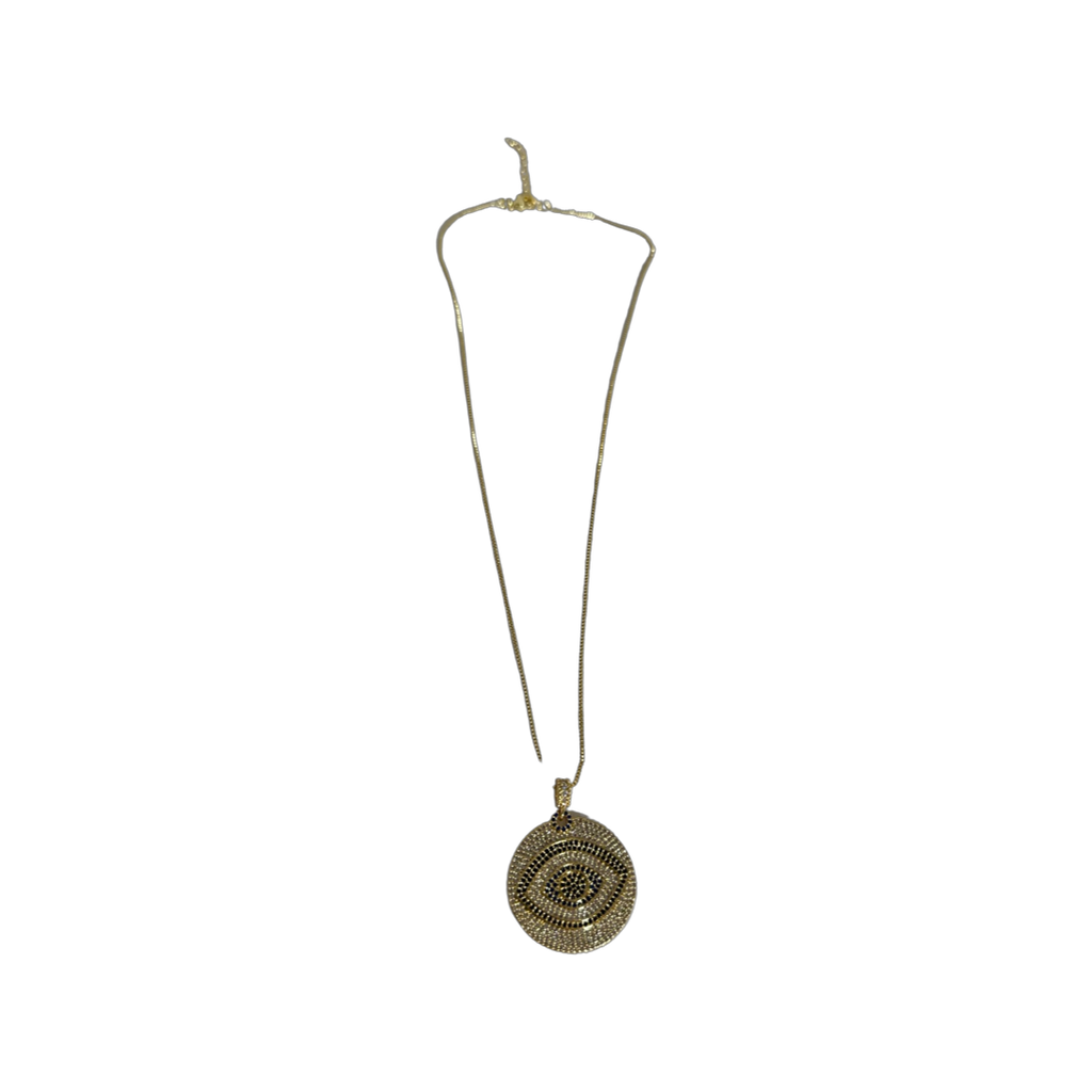Evil Eye necklace Gold