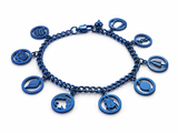 9 Mantra Charms Bracelet