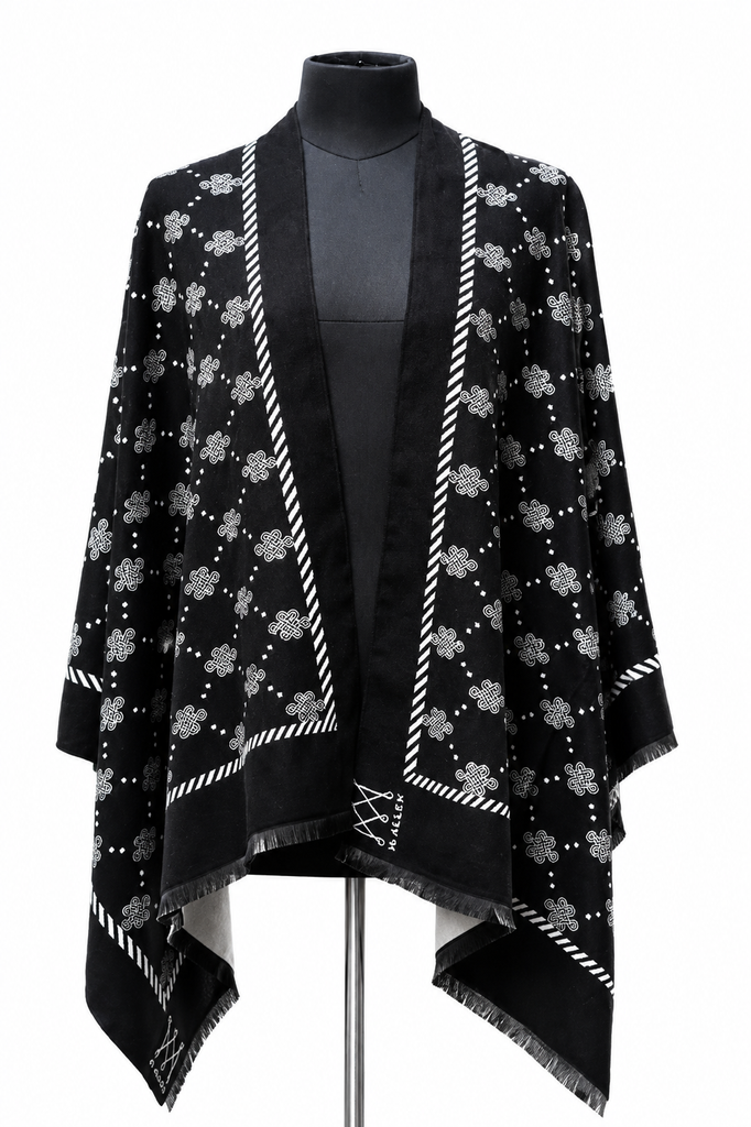 Auspicious Mystic Knot Shawl