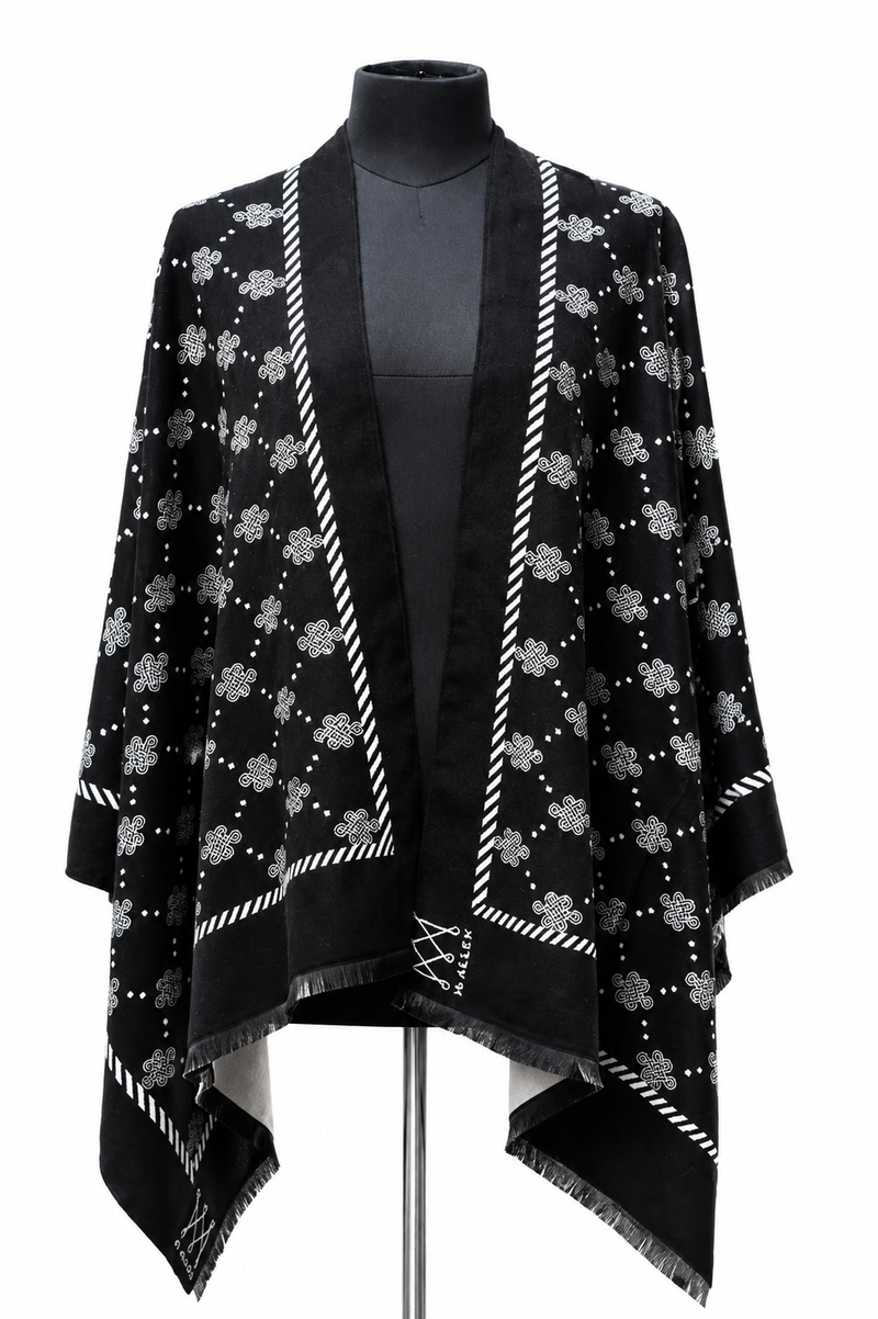Auspicious Mystic Knot Shawl