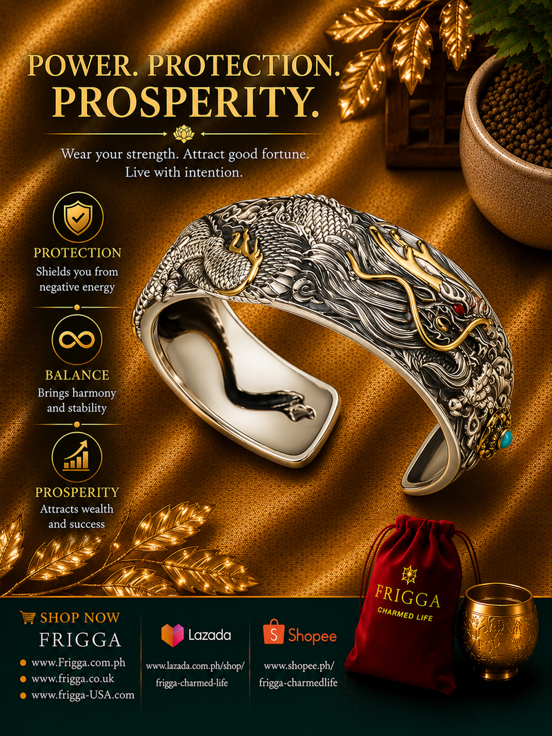 Lucky Dragon Bangle