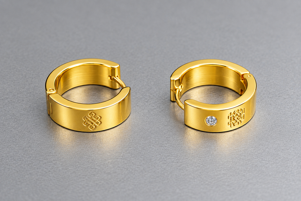 Double Happiness & Mystic Knot Earring