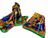 Wealth & Abundance Shawl (Real Silk 90X90CM)