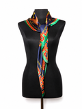 Wealth & Abundance Shawl (Real Silk 90X90CM)