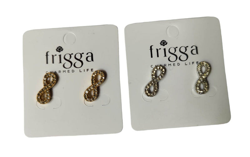 Mini Infinity Stud Earrings