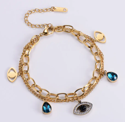 Evil Eye Bracelet ( Assorted color)