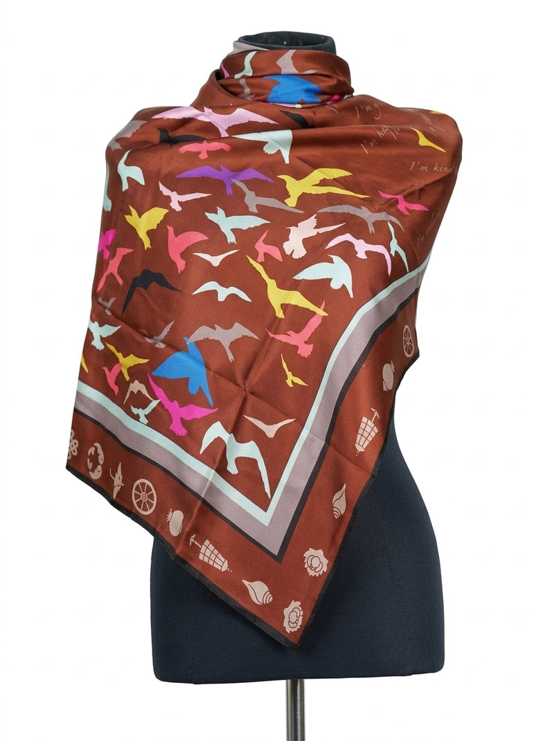 Affirmation Shawl for Endless Opportunities -  Burgundy