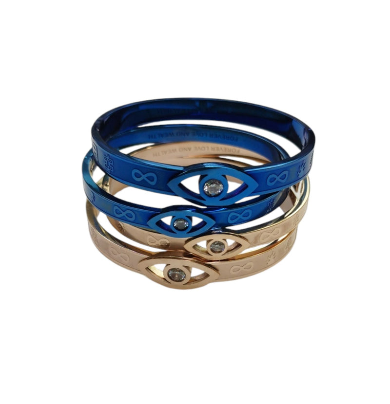 Evil Eye Bangle with Ultimate Mantra Protections