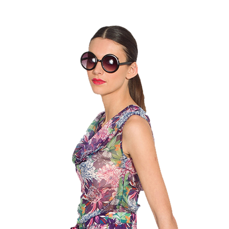 Cowl Neck Top - Floral