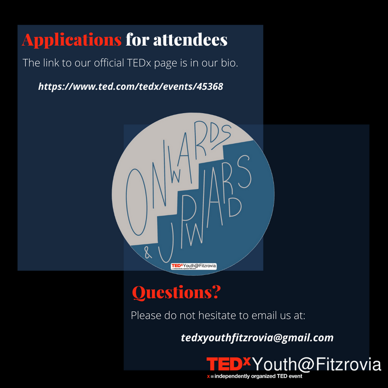 Onwards & Upwards, a virtual TEDx invitation