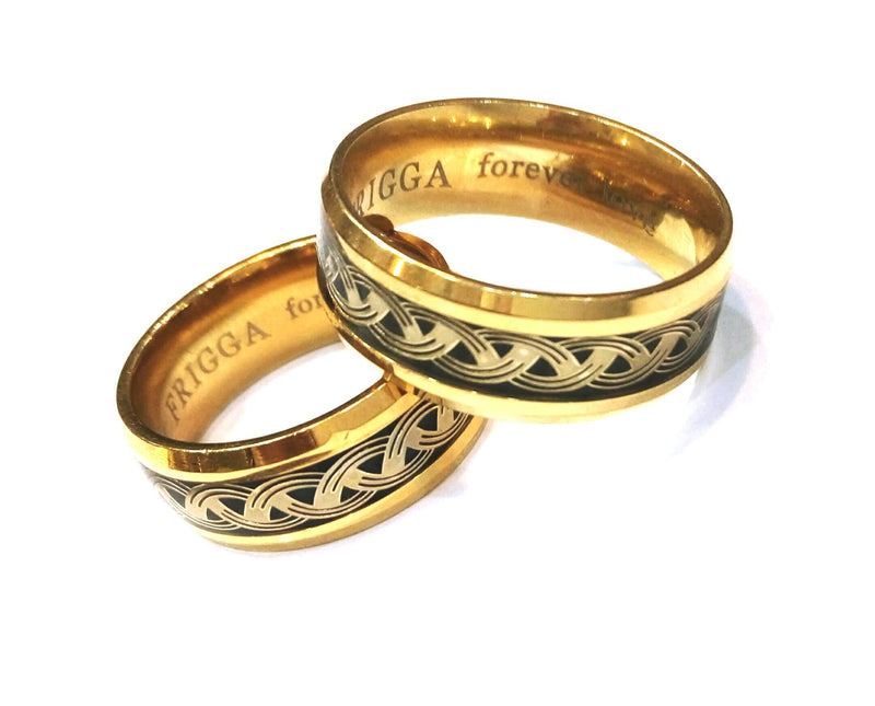 Infinity Ring Forever Love & Wealth - Gold