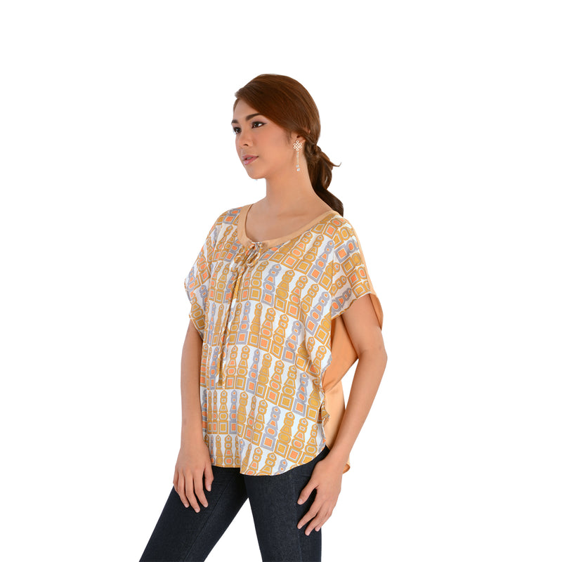 Kaftan with Tie - 5 Element Pagoda