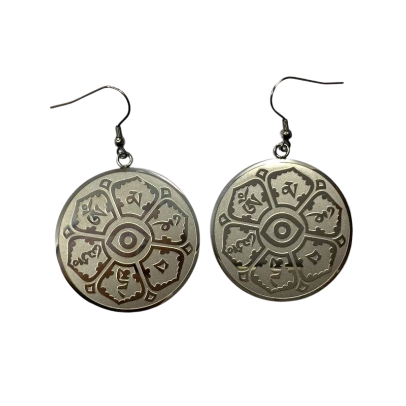 Oh Mane Padme Hum Earrings