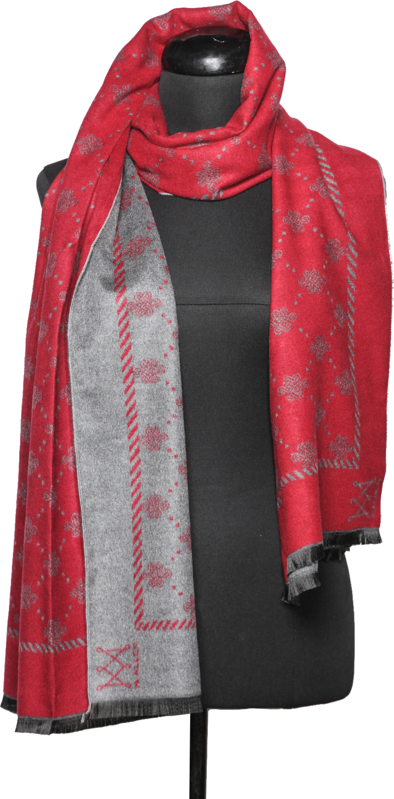 Auspicious Mystic Knot Shawl