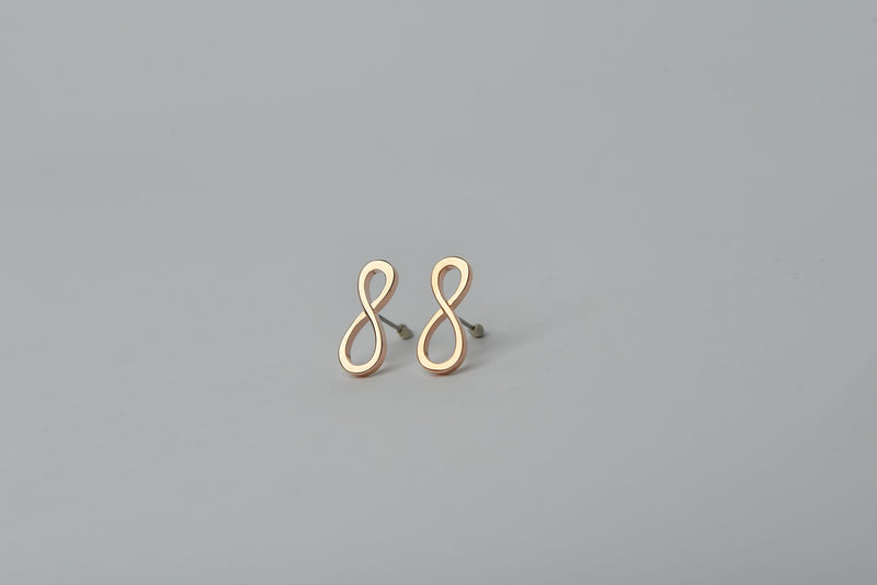 Infinity Stud Earrings